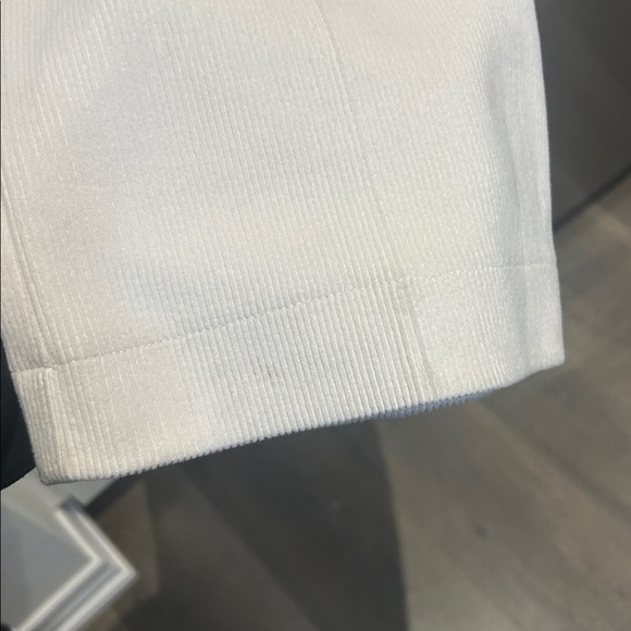 House of Harlow 1960 Ribbed Corduroy Flare Pants High Waist Cream Boho Sz 8 NWT - Picture 8 of 15